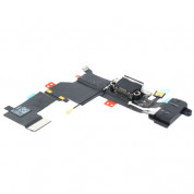 OEM System Connector FlexCable and Audio - резервен захранващ лентов кабел (Lightning), микрофон и модул за звука за iPhone 5S (черен) 1