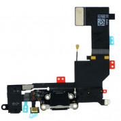 OEM System Connector FlexCable and Audio - резервен захранващ лентов кабел (Lightning), микрофон и модул за звука за iPhone 5S (черен) 2