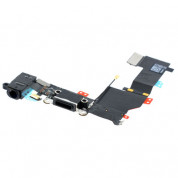 OEM System Connector FlexCable and Audio - резервен захранващ лентов кабел (Lightning), микрофон и модул за звука за iPhone 5S (черен) 4