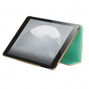 SwitchEasy Pelle Swarovski - луксозен кожен калъф и поставка за iPad Air, iPad 5 (2017) (зелен) 4