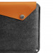Mujjo Pro Sleeve - луксозен кожен (естествена кожа) калъф за MacBook Pro и лаптопи до 16 инча (кафяв) 4