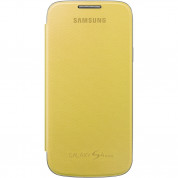 Samsung Flip Cover - оригинален кожен калъф за Samsung Galaxy S4 mini i9190 (bulk) (жълт) 1