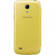 Samsung Flip Cover - оригинален кожен калъф за Samsung Galaxy S4 mini i9190 (bulk) (жълт) 2
