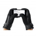 Mujjo Leather Crochet Touchscreen Gloves - луксозни кожени ръкавици за тъч екрани (размер 8) 5