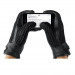 Mujjo Leather Crochet Touchscreen Gloves - луксозни кожени ръкавици за тъч екрани (размер 8) 10