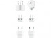 Apple World Travel Lightning Kit - комплект захранване и кабели за iPhone, iPad и iPod (всички поколения) 5