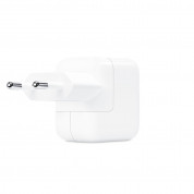 Apple 12W USB Power Adapter - оригинално захранване за iPad, iPhone, iPod (EU стандарт) (bulk)