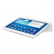 Samsung Book Cover - хибриден кожен калъф и поставка за Samsung Galaxy Tab Pro 10.1 инча (бял) 3