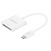 Samsung Micro USB to SD Card - адаптер за SD карти за Samsung и мобилни устройства (бял)
