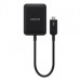 Samsung MicroUSB LAN/USB Hub - адаптер за Samsung Galaxy PRO/Note серията (черен) 3