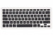 iLuv Silicon cover - силиконов протектор за MacBook клавиатури (черен) 2
