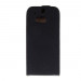 Leather Flip Case - вертикален кожен калъф с капак за HTC ONE 2 M8 (черен) 2