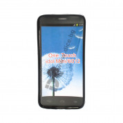 Silicone Case Cover for Alcatel One Touch Idol Mini (black) 1