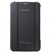 Samsung Diary Case - хибриден кожен калъф и поставка за Samsung Galaxy Tab 3 7.0 Lite SM-T110 (черен)
