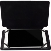 Krusell Malmö Tablet Case Universal L - универсален кожен калъф и поставка за таблети до от 8 до 10.1 инча (бял) 3