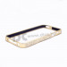 NYX Crystal Bumper - луксозен метален бъмпер с кристали за iPhone 5S, iPhone 5, iPhone SE (златист) 1