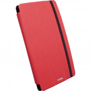 Krusell Malmö Tablet Case Universal L - универсален кожен калъф и поставка за таблети до от 8 до 10.1 инча (червен)