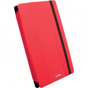 Krusell Malmö Tablet Case Universal S - универсален кожен калъф и поставка за таблети от 6 до 7.9 инча (червен)