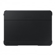 Samsung Book Cover Case - хибриден кожен калъф и поставка за Samsung Galaxy Tab 4 10.1 SM-T530/SM-T535 (черен)
