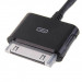 USB (30-pin dock) кабел 3в1 за iPod и iPhone (зарежда, синхронизира и аудио кабел 3.5 мм) (черен) 3