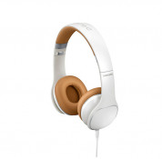 Samsung BT Headphone EO-OG900BB - аудиофилски слушалки с микрофон и управление на звука за Samsung смартфони (бял)