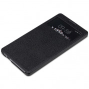 Rock Excel Flip Case - кожен калъф, тип портфейл и поставка за Lenovo S930 (черен) 1