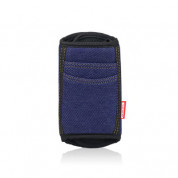 Tunewear Strapocket Jeans - универсален неопренов калъф за презрамки за iPhone 5/5S/SE/5C/4S/4 и мобилни телефони (син)