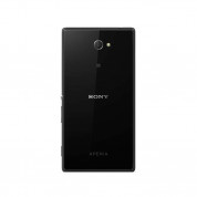 Sony Battery Cover - оригинален заден капак за Sony Xperia M2 (черен)