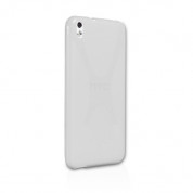 X-Line Cover Case - силиконов (TPU) калъф за HTC Desire 816 (прозрачен-мат)