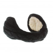 KitSound Earmuffs Knitted - плетени ушанки с вградени слушалки за iPhone и мобилни устройства (черен)
