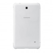 Samsung Book Cover Case - хибриден кожен калъф и поставка за Samsung Galaxy Tab 4 10.1 SM-T530/SM-T535 (бял) 1