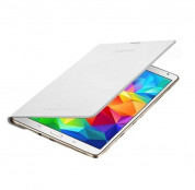 Samsung Simple Cover EF-DT700 - оригинално кожено покритие за Samsung Galaxy Tab S 8.4 (бял)