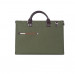 Moshi Urbana Slim Laptop Briefcase - стилна кожена чанта за MacBook Pro 15 и лаптопи до 15.4 ин. (зелен) 3
