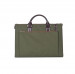 Moshi Urbana Slim Laptop Briefcase - стилна кожена чанта за MacBook Pro 15 и лаптопи до 15.4 ин. (зелен) 4