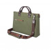 Moshi Urbana Slim Laptop Briefcase - стилна кожена чанта за MacBook Pro 15 и лаптопи до 15.4 ин. (зелен) 1