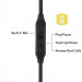 Scosche lobeDOPE Burnt Coal - слушалки с микрофон и управление на звука за iPhone и мобилни устройства (черен) 3