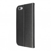 Artwizz SeeJacket® Folio - полиуретанов калъф и стойка за iPhone 6, iPhone 6S (черен)