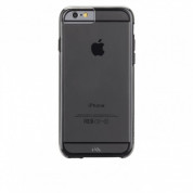 CaseMate Naked Tough Case - кейс с висока защита за iPhone 8, iPhone 7, iPhone 6S, iPhone 6 (черен-прозрачен)