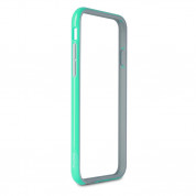 Puro Bumper Frame - силиконов бъмпер за iPhone 6 Plus, iPhone 6S Plus (светлосин) 5