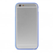 Puro Bumper Frame - силиконов бъмпер за iPhone 6 Plus, iPhone 6S Plus (син) 2