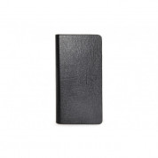 Tucano Leggero booklet case - кожен флип калъф за iPhone 6, iPhone 6S (черен)