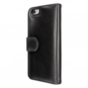 Artwizz SeeJacket® Leather - кожен кейс тип портфейл за iPhone 6 Plus, iPhone 6S Plus (черен)