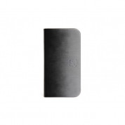 Tucano Filo Booklet - полиуретанов флип калъф и стойка за iPhone 6, iPhone 6S (черен)