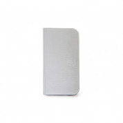 Tucano Filo Booklet - полиуретанов флип калъф и стойка за iPhone 6, iPhone 6S (сребрист)
