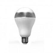 MiPow LED Light and Bluetooth Speaker Playbulb (warm-white silver)