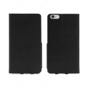 Griffin Wallet Case - кожен калъф тип портфейл за iPhone 6 Plus, iPhone 6S Plus (черен)