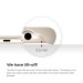 Elago S6 Slim Fit Case + HD Clear Film - качествен кейс и HD покритие за iPhone 6, iPhone 6S (златист) 3