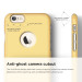Elago S6 Slim Fit Case + HD Clear Film - качествен кейс и HD покритие за iPhone 6, iPhone 6S (жълт) 4