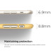 Elago S6 Slim Fit Case + HD Clear Film - качествен кейс и HD покритие за iPhone 6, iPhone 6S (жълт) 2
