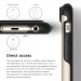 Elago S6 Duro Case - уникален удароустойчив хибриден кейс + HD покритие за iPhone 6, iPhone 6S (златист) 2